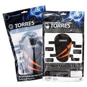 Torres CLUB Щитки футбольные Черный/Оранжевый