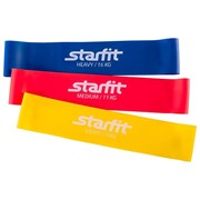 Starfit ES-203 Комплект мини-эспандеров (3 шт) Яркие цвета
