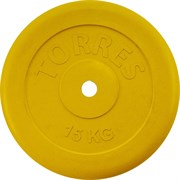 Torres PL504215 Диск обрезиненный 15 кг