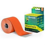 RaveTape BASE 5см×5м Кинезиотейп Оранжевый