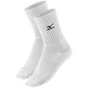 Mizuno VOLLEY SOCK MEDIUM Носки волейбольные Белый/Темно-синий