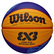Wilson FIBA 3X3 OFFICIAL PARIS 2024 (WZ1011502XB6F) Мяч баскетбольный